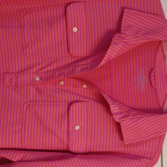 Vineyard vines dress orange pink xxl - Picture 4 of 5